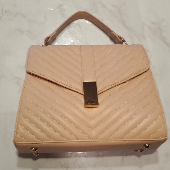 Blush Pink Guess Handbag - Picture 1 of 6